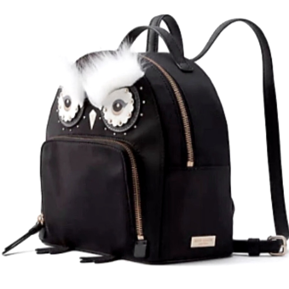 Kate Spade New York Star Bright Owl Tomi Backpack - Picture 1 of 14